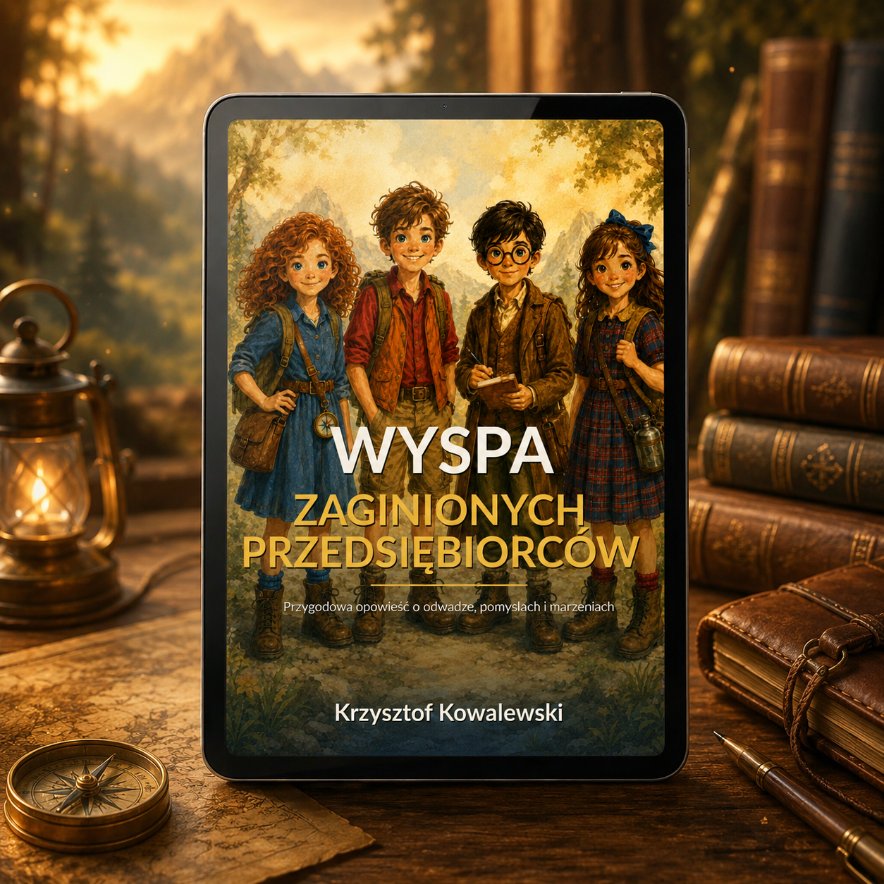 Wyspa Zaginionych Przedsiębiorców — okładka